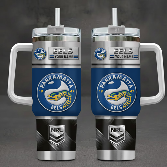 PE x NRL Stainless Steel Tumbler With Handle DDT NTL