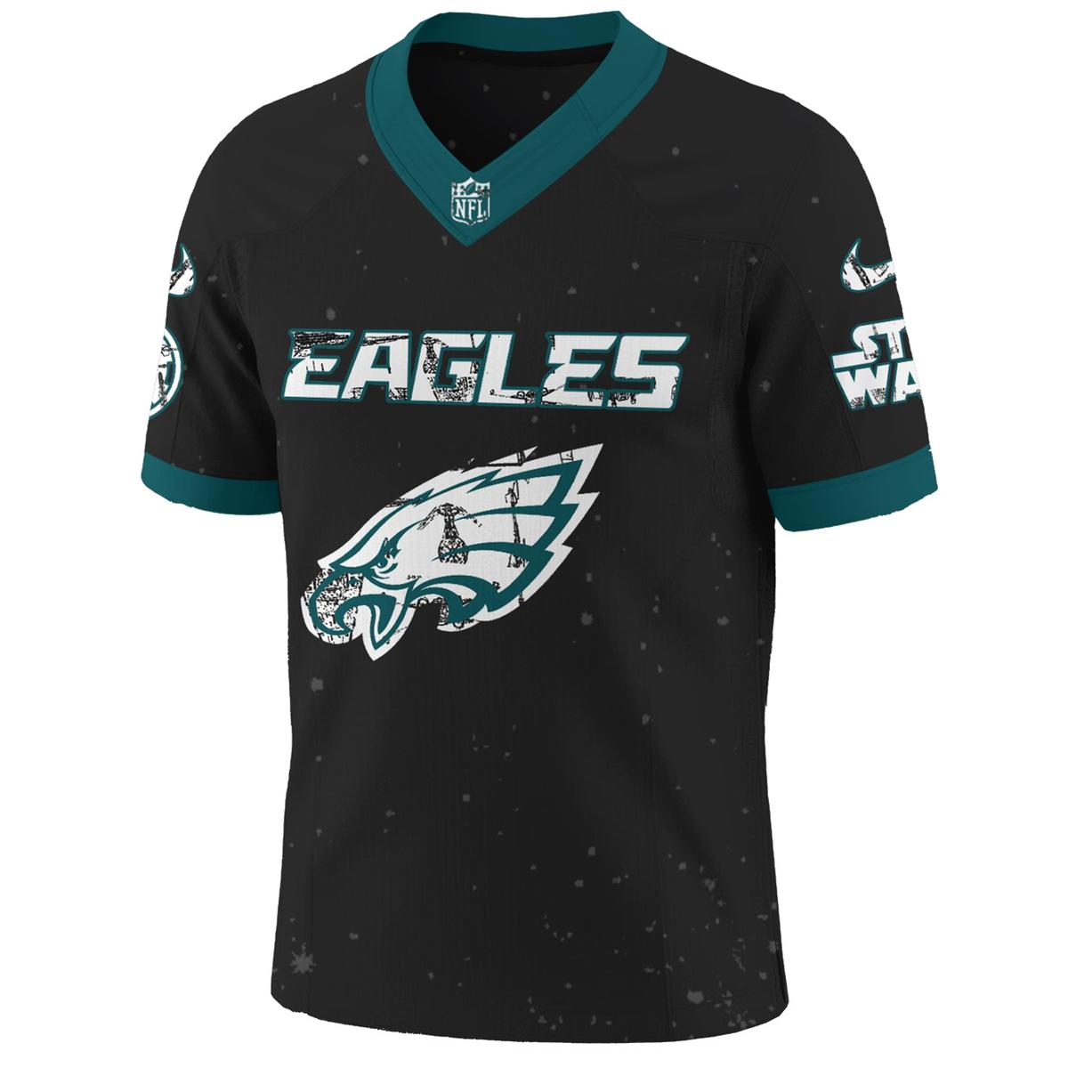 PE x S.Wars Darth Vader 2025 Football Jersey DDT NTL