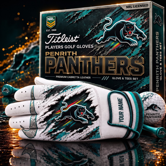 PEN PREMIUM NRL PLAYERS GOLF GLOVE GIFT SET  V2