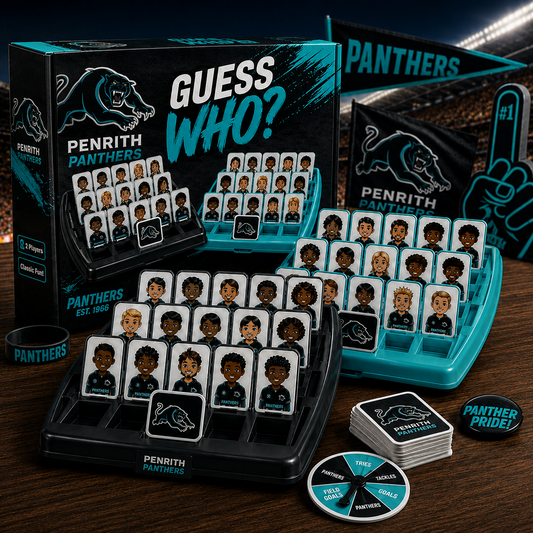 PEN X NRL ELITE FAN GUESS WHO BOARD GAME COLLECTOR EDITION