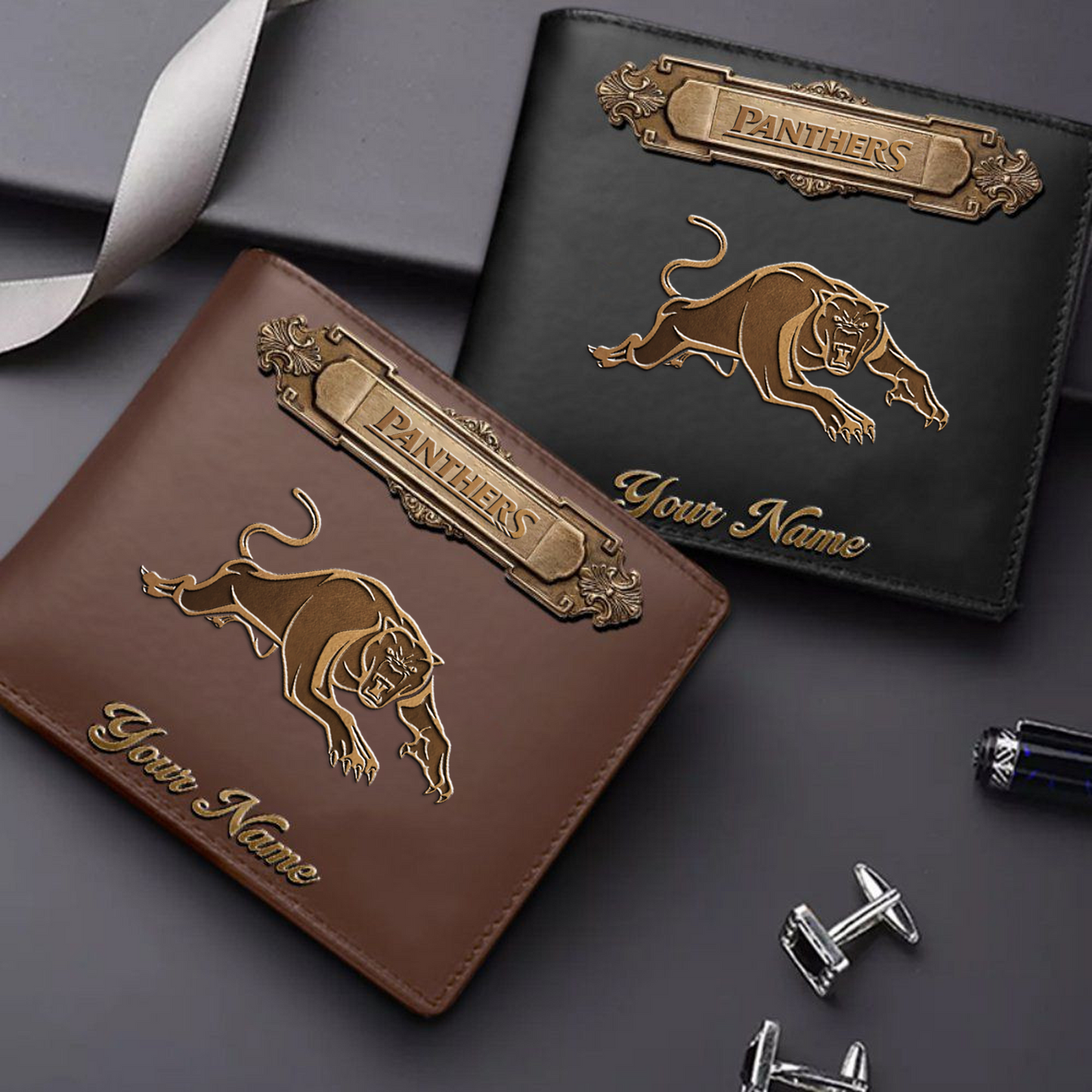 PEN x NRL Premium Leather Wallet - Personalized Edition DatND DVT