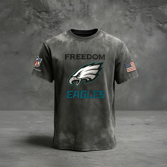 PHI Premium NFL The Freedom Washed Tee DatND DVT