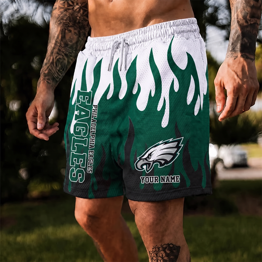 PHI X NFL Flame Shorts
