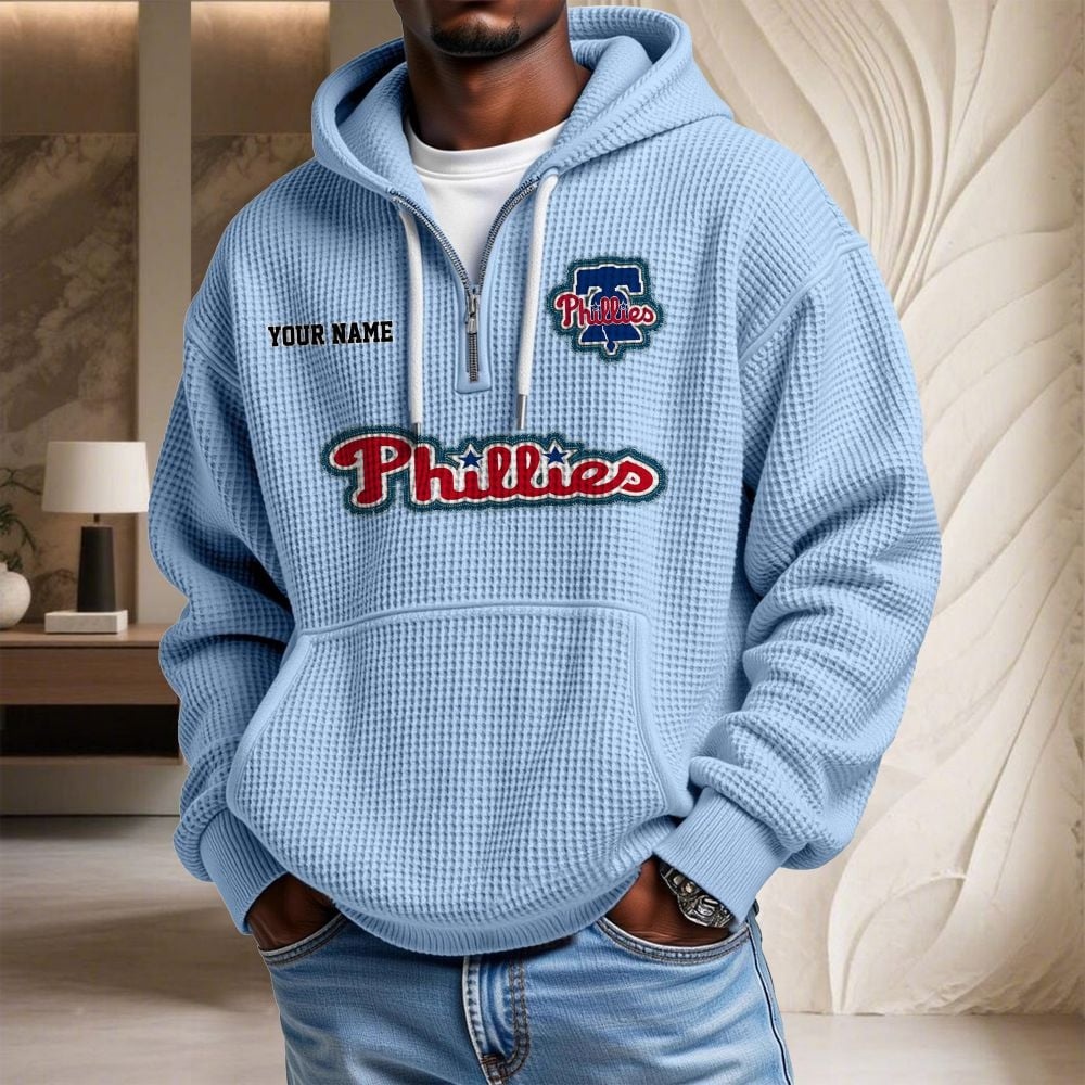 PHI x MLB Waffle Hoodie DATND TANTD