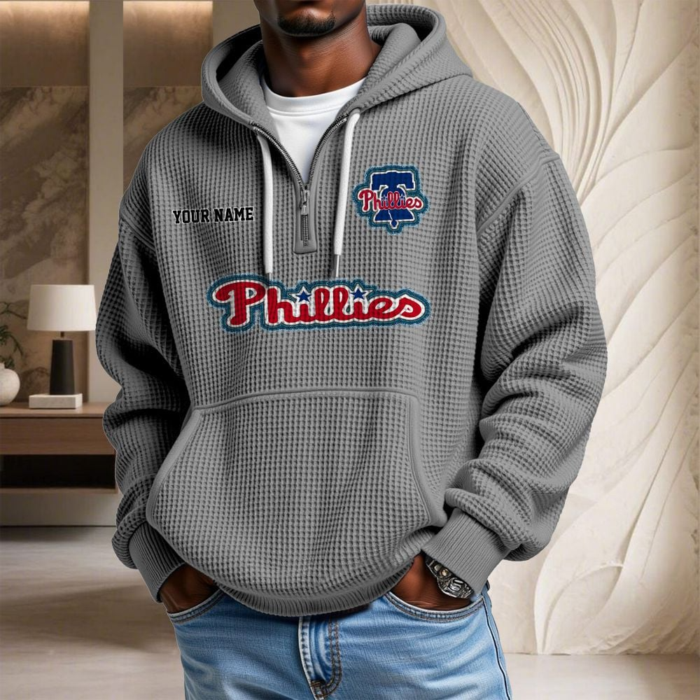 PHI x MLB Waffle Hoodie DATND TANTD