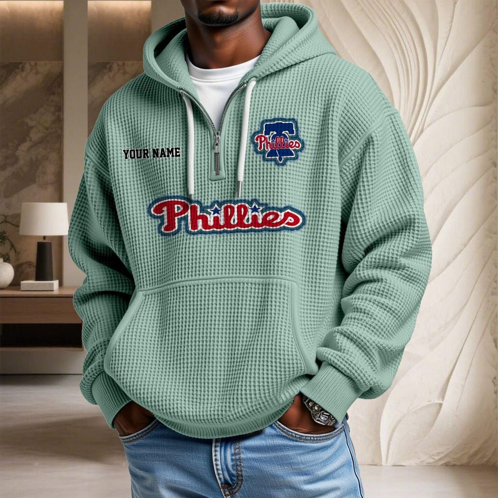 PHI x MLB Waffle Hoodie DATND TANTD