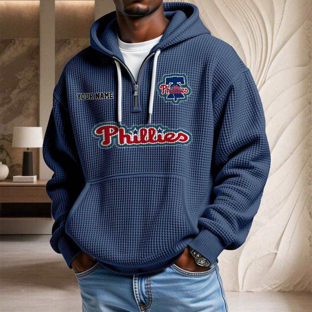PHI x MLB Waffle Hoodie DATND TANTD