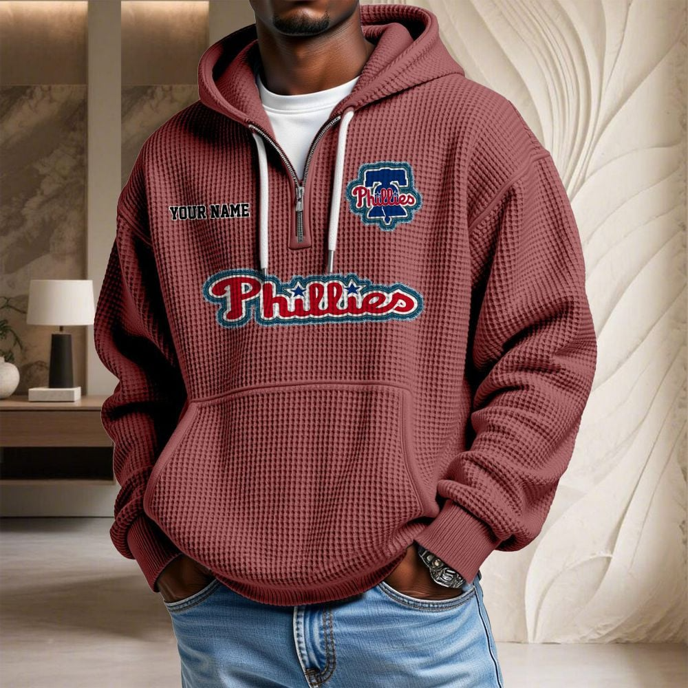PHI x MLB Waffle Hoodie DATND TANTD