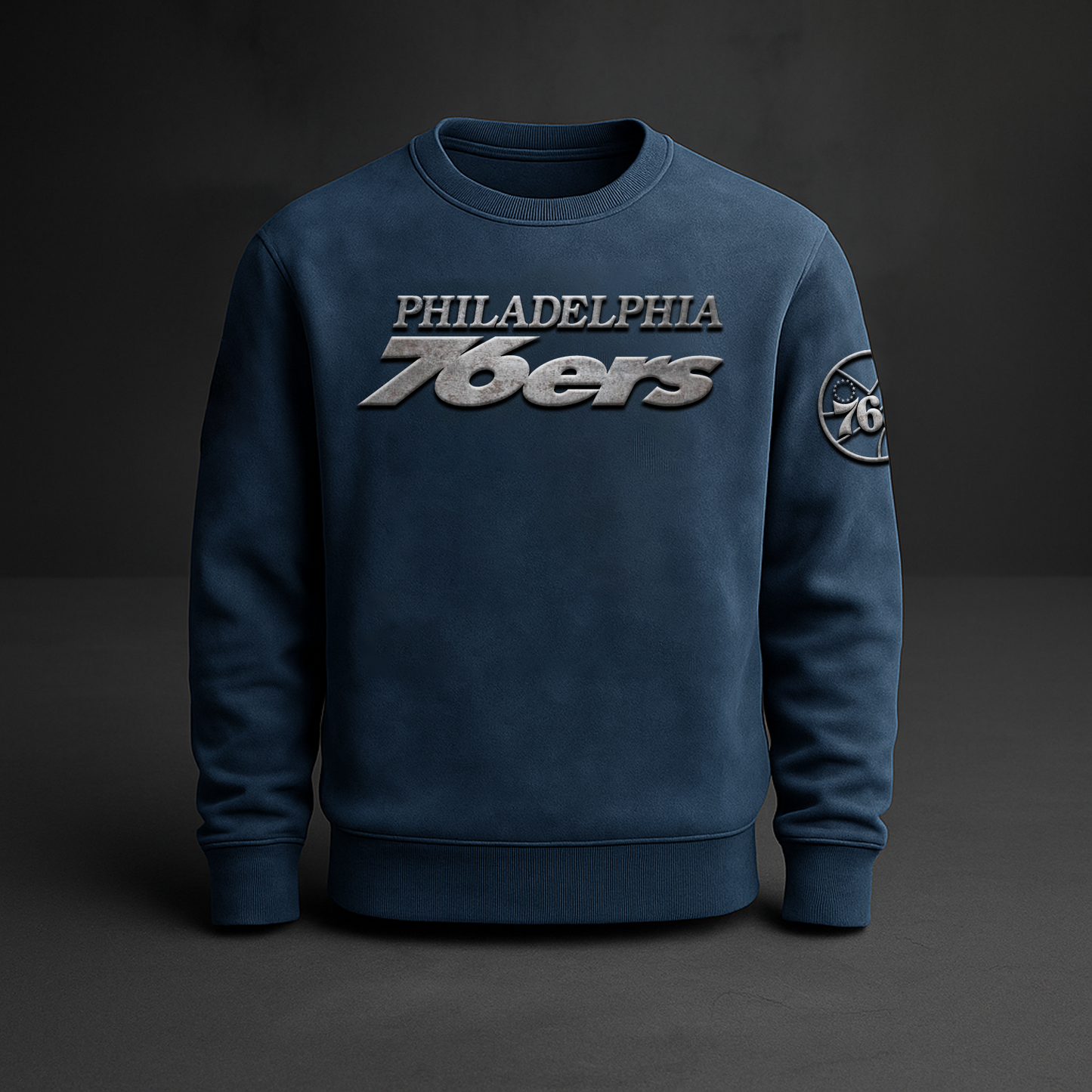 PHI x NBA Embossed Sweat Shirt DATND TANTD