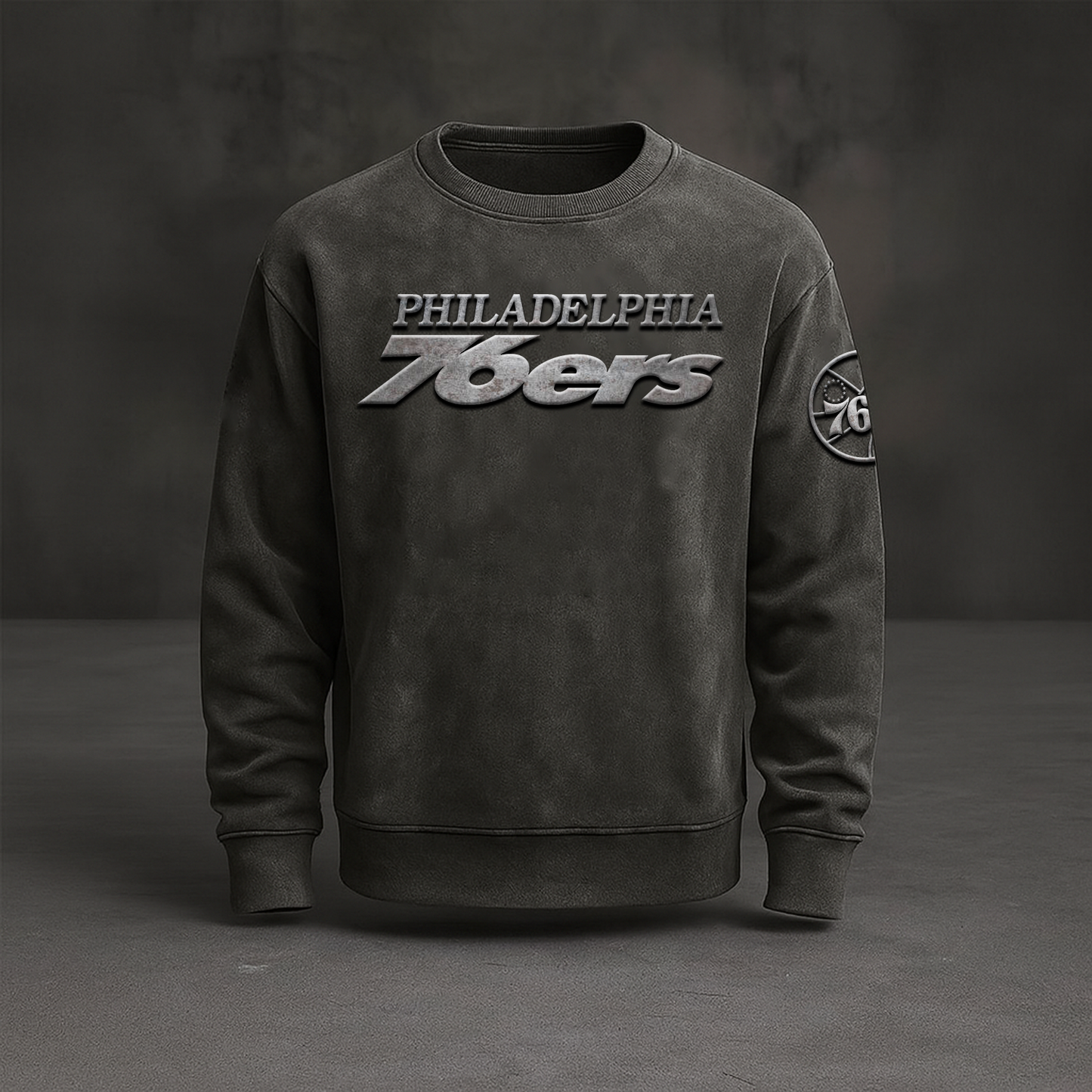 PHI x NBA Embossed Sweat Shirt DATND TANTD