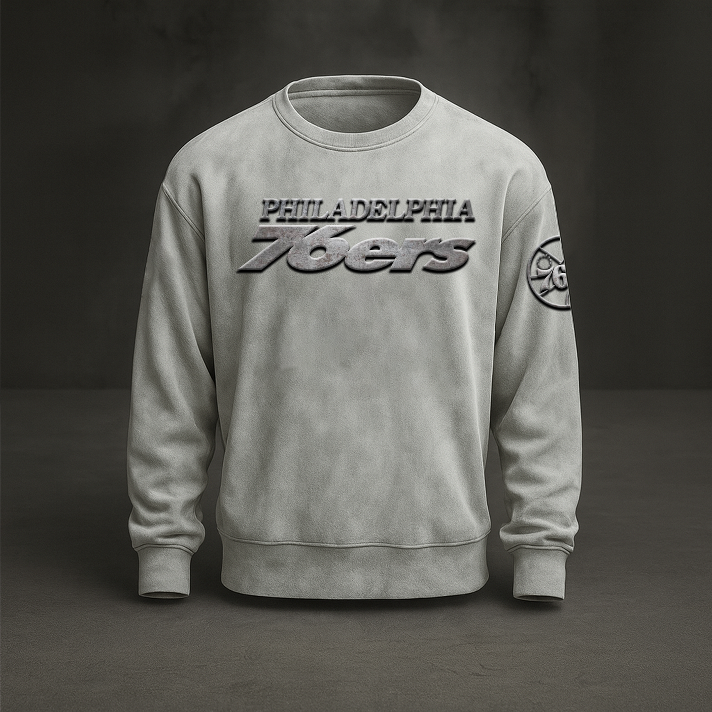 PHI x NBA Embossed Sweat Shirt DATND TANTD