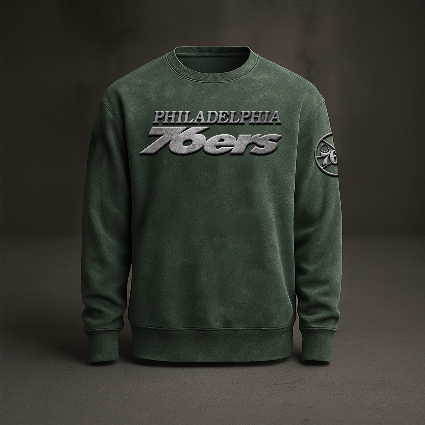 PHI x NBA Embossed Sweat Shirt DATND TANTD
