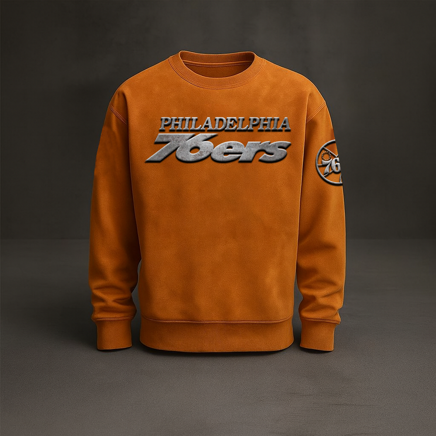 PHI x NBA Embossed Sweat Shirt DATND TANTD