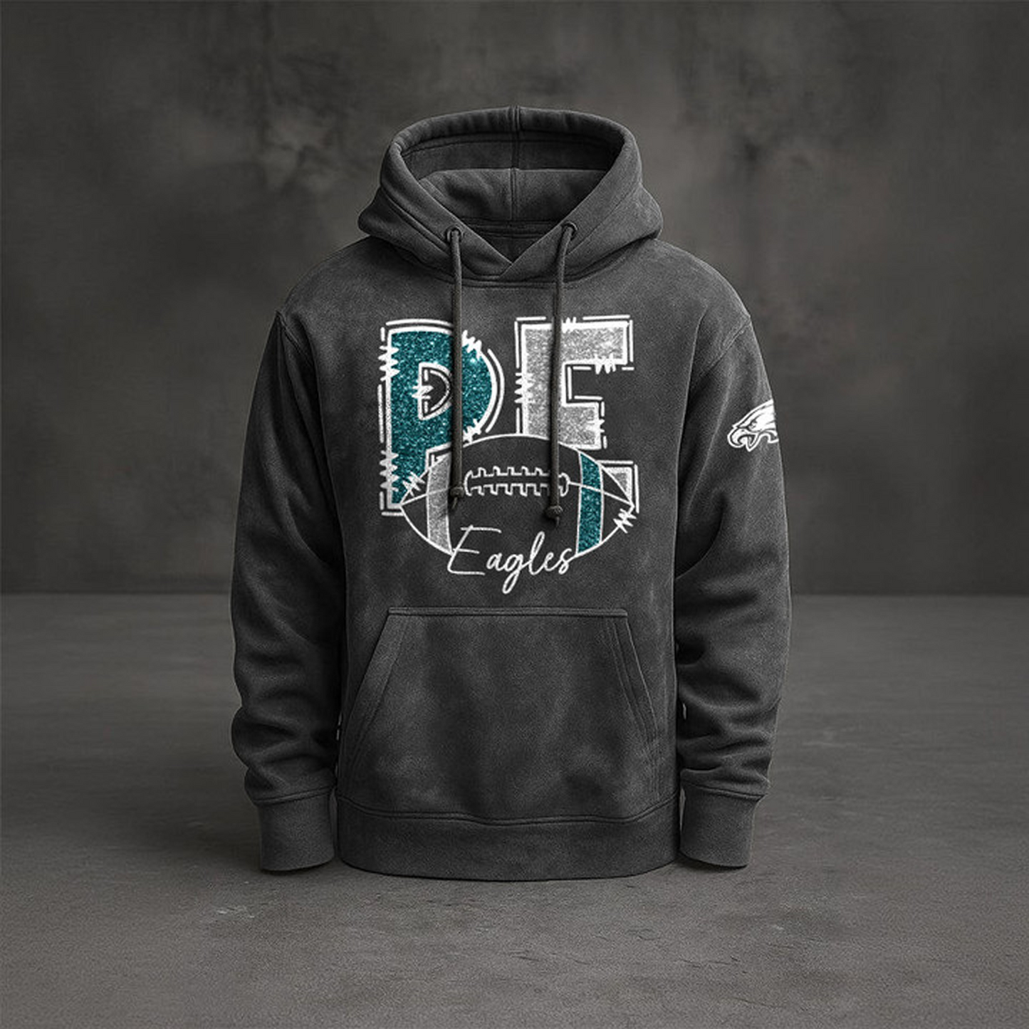 PHI x NFL Embossed Hoodie DatND THUONGNH