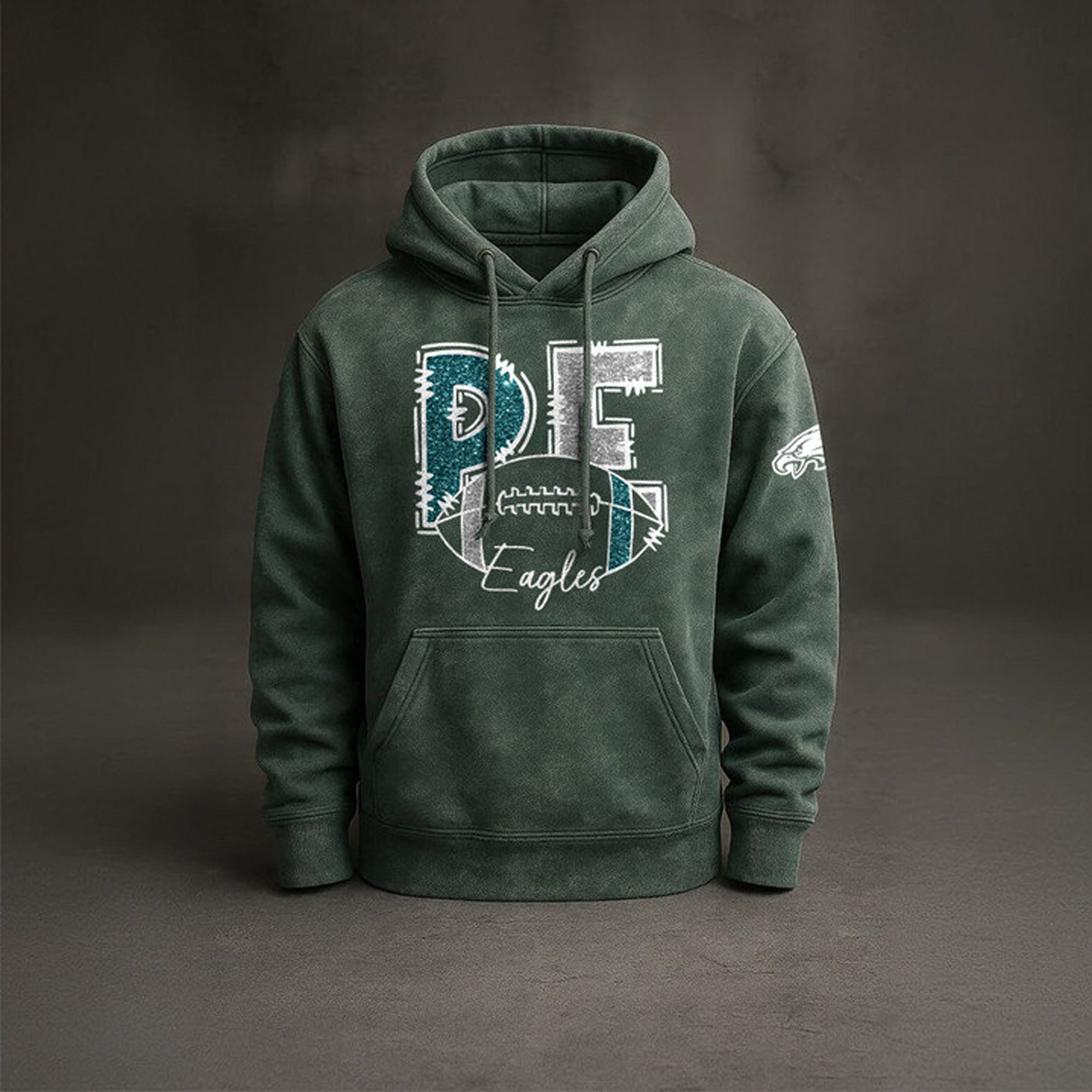 PHI x NFL Embossed Hoodie DatND THUONGNH