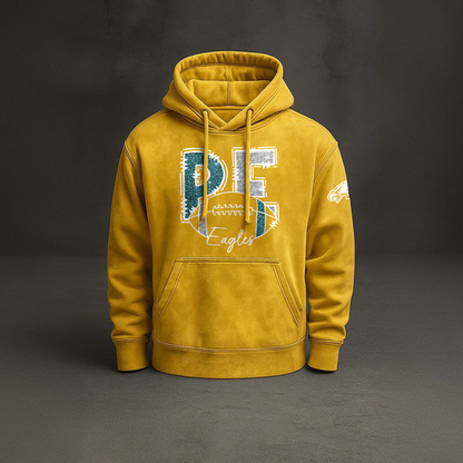 PHI x NFL Embossed Hoodie DatND THUONGNH