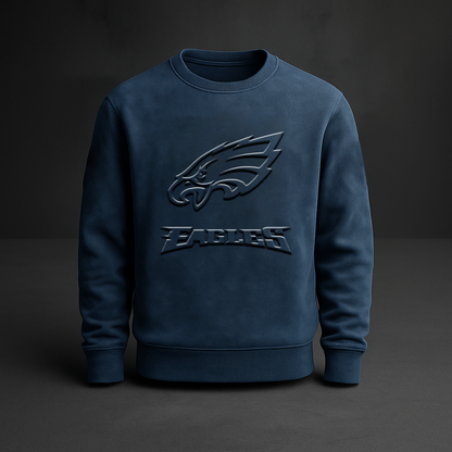 PHI x NFL Embossed Sweat Shirt DATND TANTD
