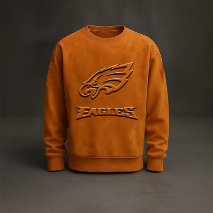 PHI x NFL Embossed Sweat Shirt DATND TANTD