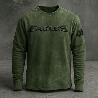 PHI x NFL Embossed SweatShirt DATND TANTD