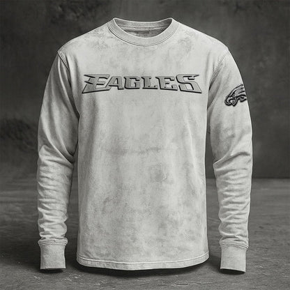 PHI x NFL Embossed SweatShirt DATND TANTD