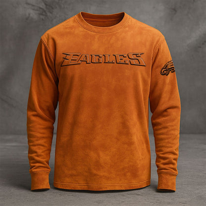 PHI x NFL Embossed SweatShirt DATND TANTD