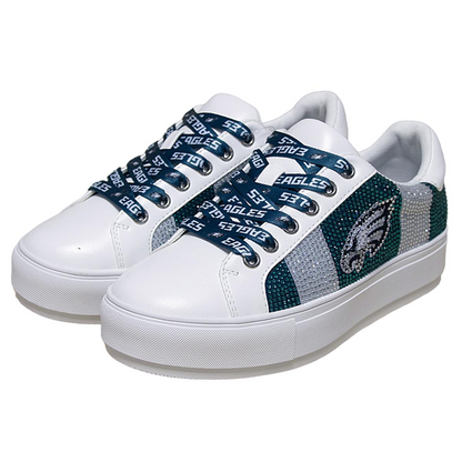 PHI x NFL Lace-Up Sparkle Sneaker DatND DVT