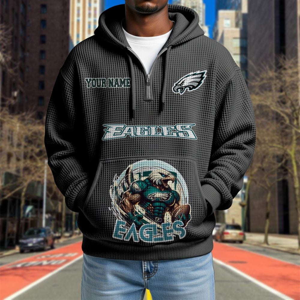 PHI x NFL Waffle Hoodie DATND TANTD