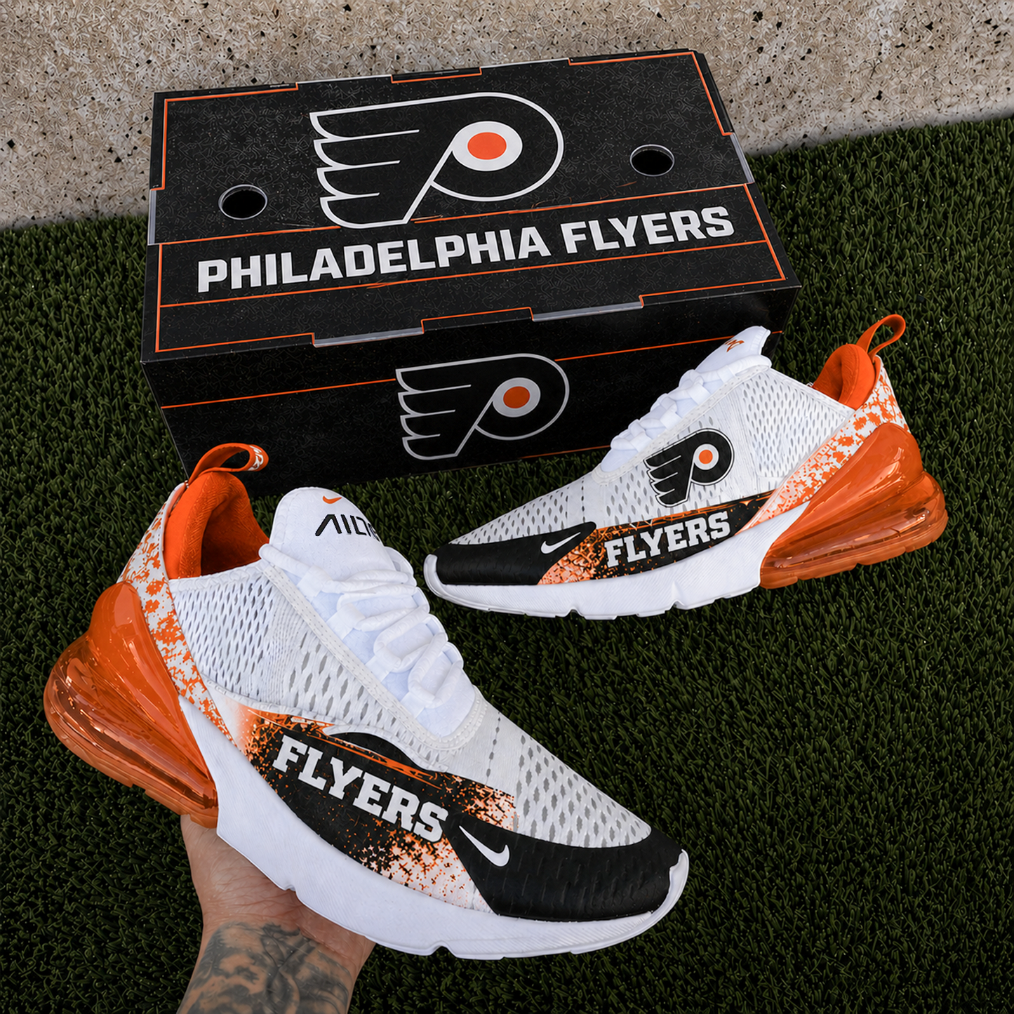 PHI x NHL Nike Air Max 270 Shoes 0505 DatND DVT