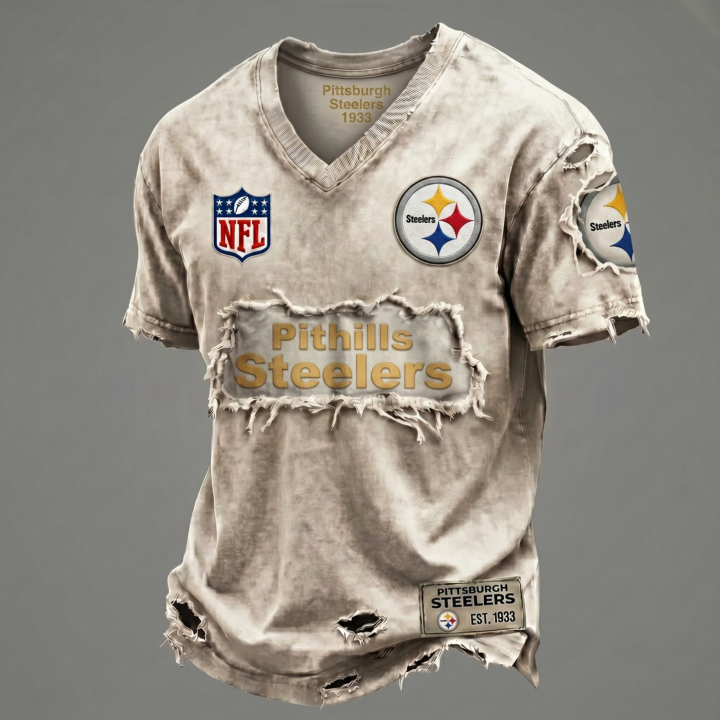 PS NFL Premium V-Neck T-shirt Gift For Fans 0306 NAK DATND NHT