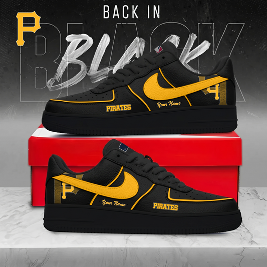 PIT x MLB Back In Black AF1 Sneakers 270626
