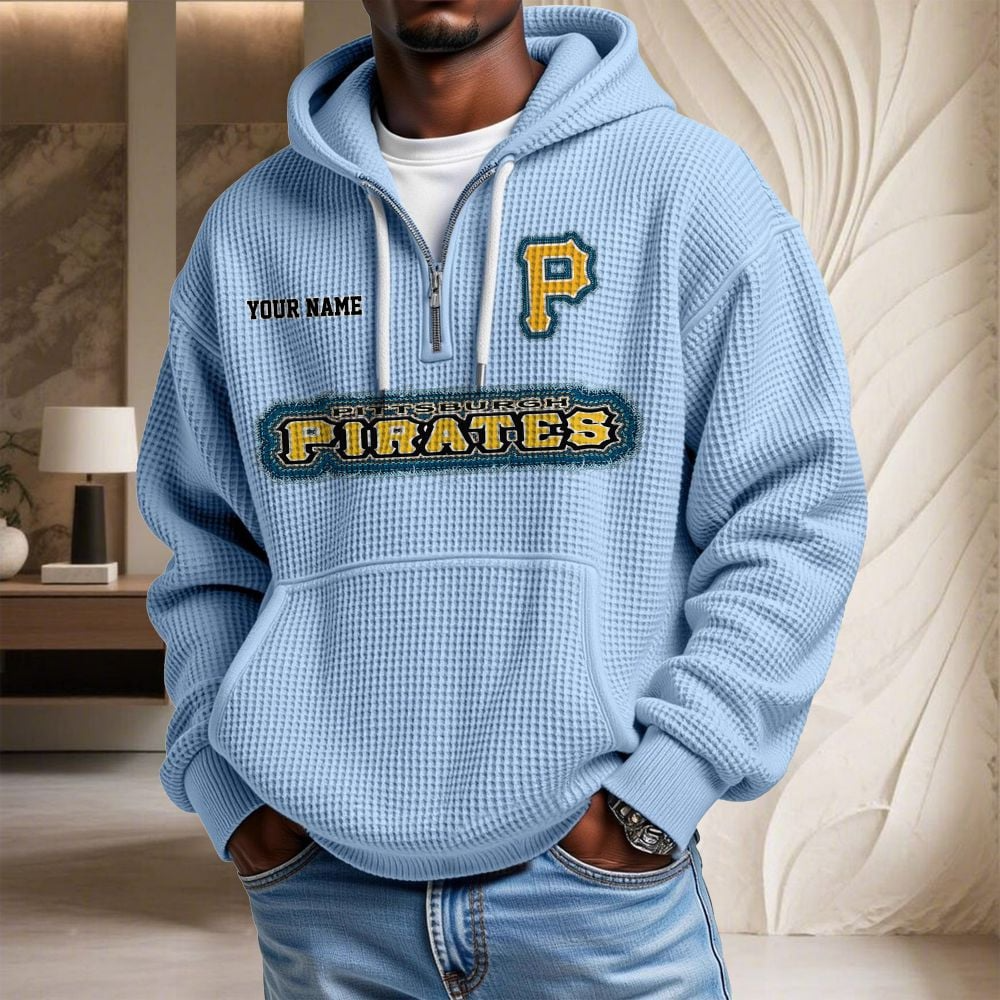 PIT x MLB Waffle Hoodie DATND TANTD