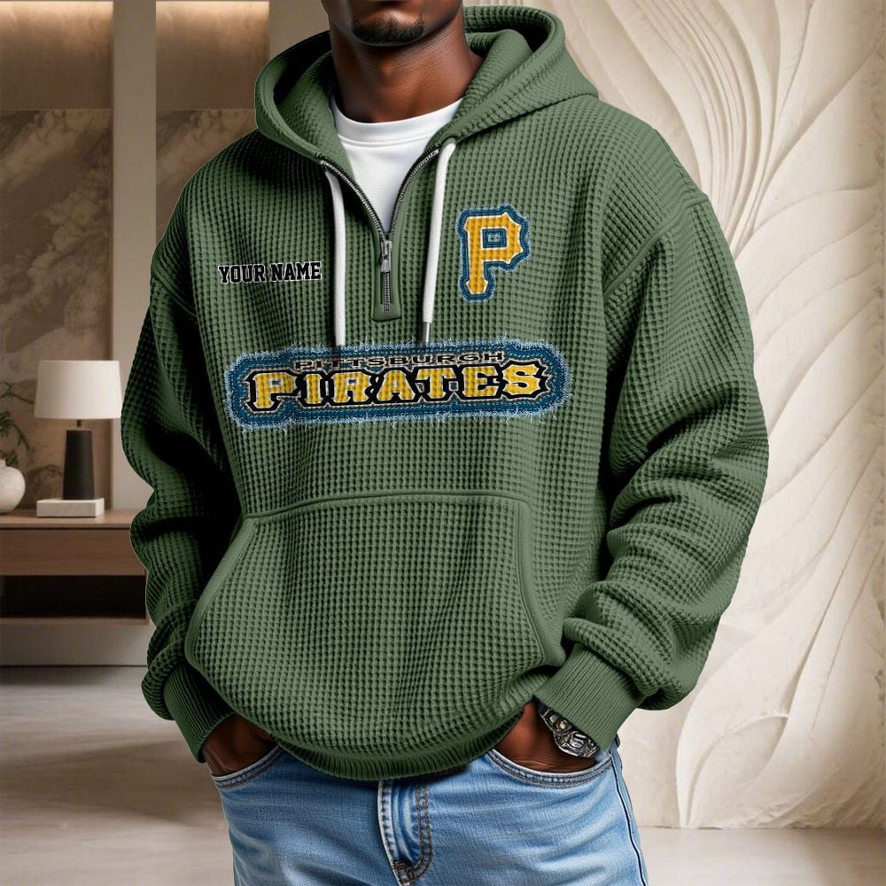 PIT x MLB Waffle Hoodie DATND TANTD