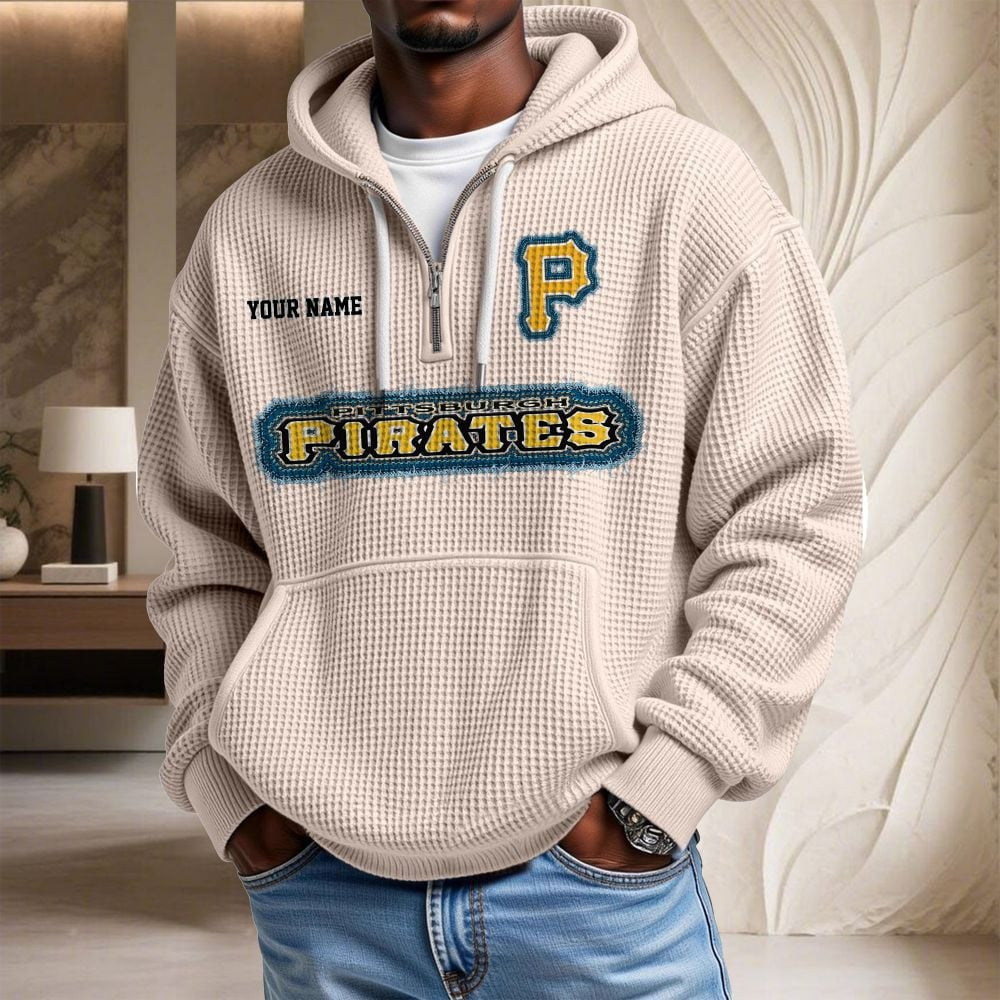PIT x MLB Waffle Hoodie DATND TANTD