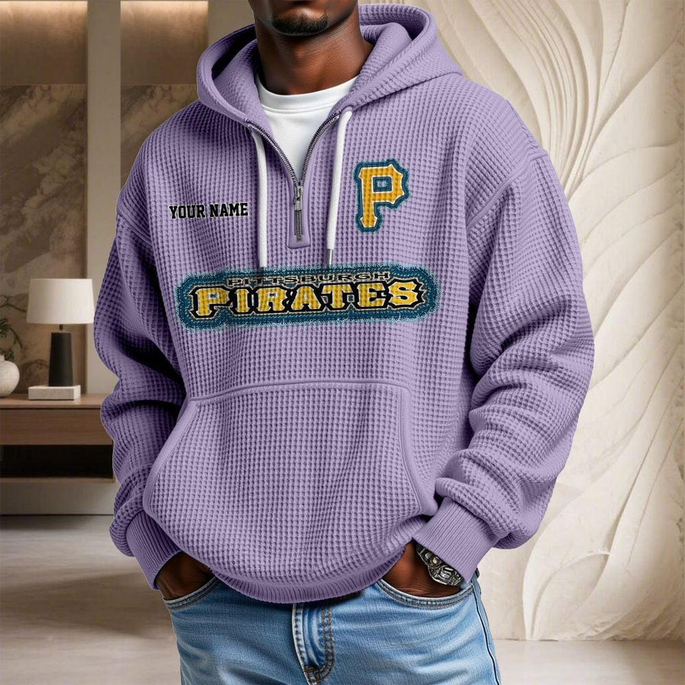 PIT x MLB Waffle Hoodie DATND TANTD