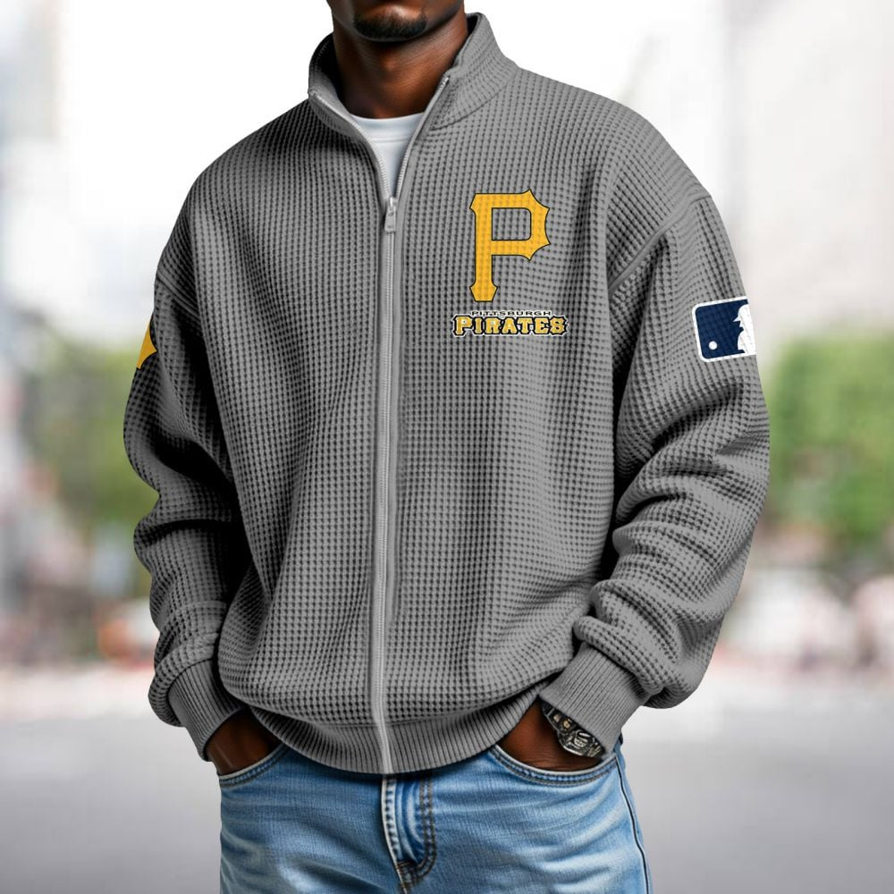 PIT x MLB Waffle Zip-Up Sweatshirt DatND DVT