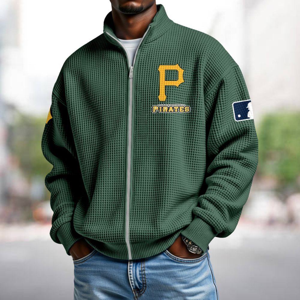 PIT x MLB Waffle Zip-Up Sweatshirt DatND DVT