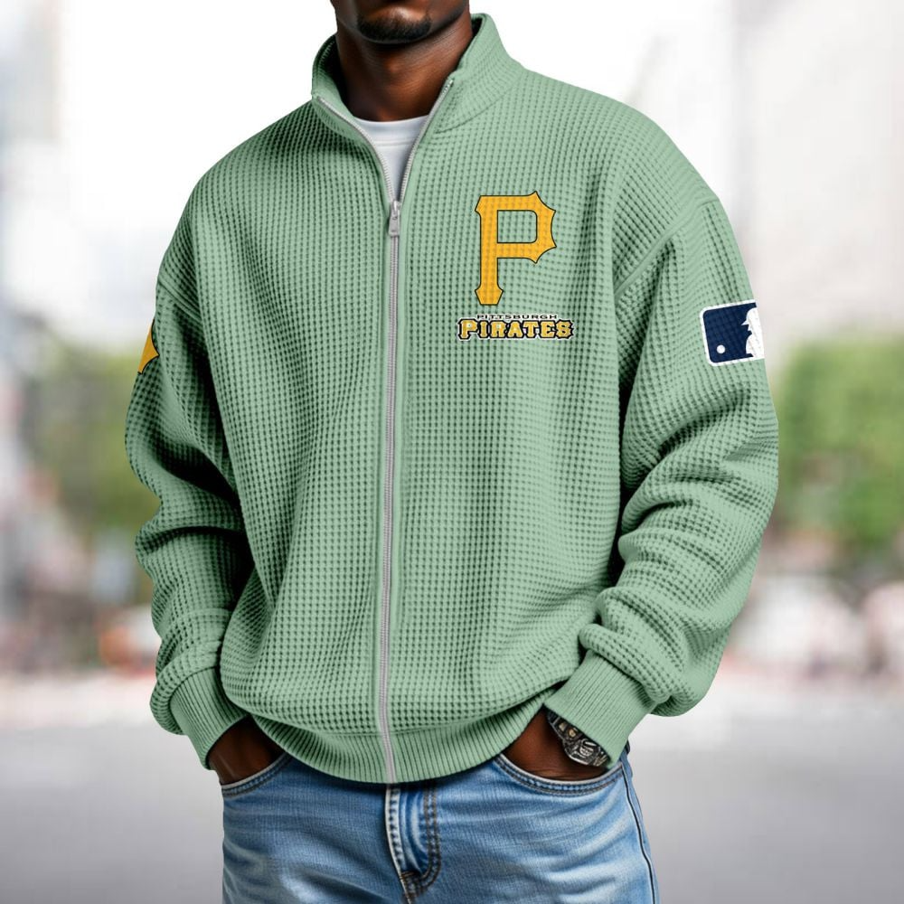 PIT x MLB Waffle Zip-Up Sweatshirt DatND DVT