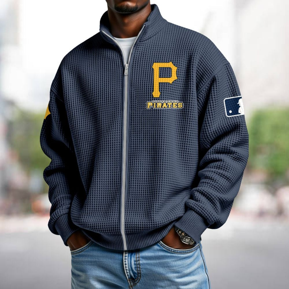 PIT x MLB Waffle Zip-Up Sweatshirt DatND DVT