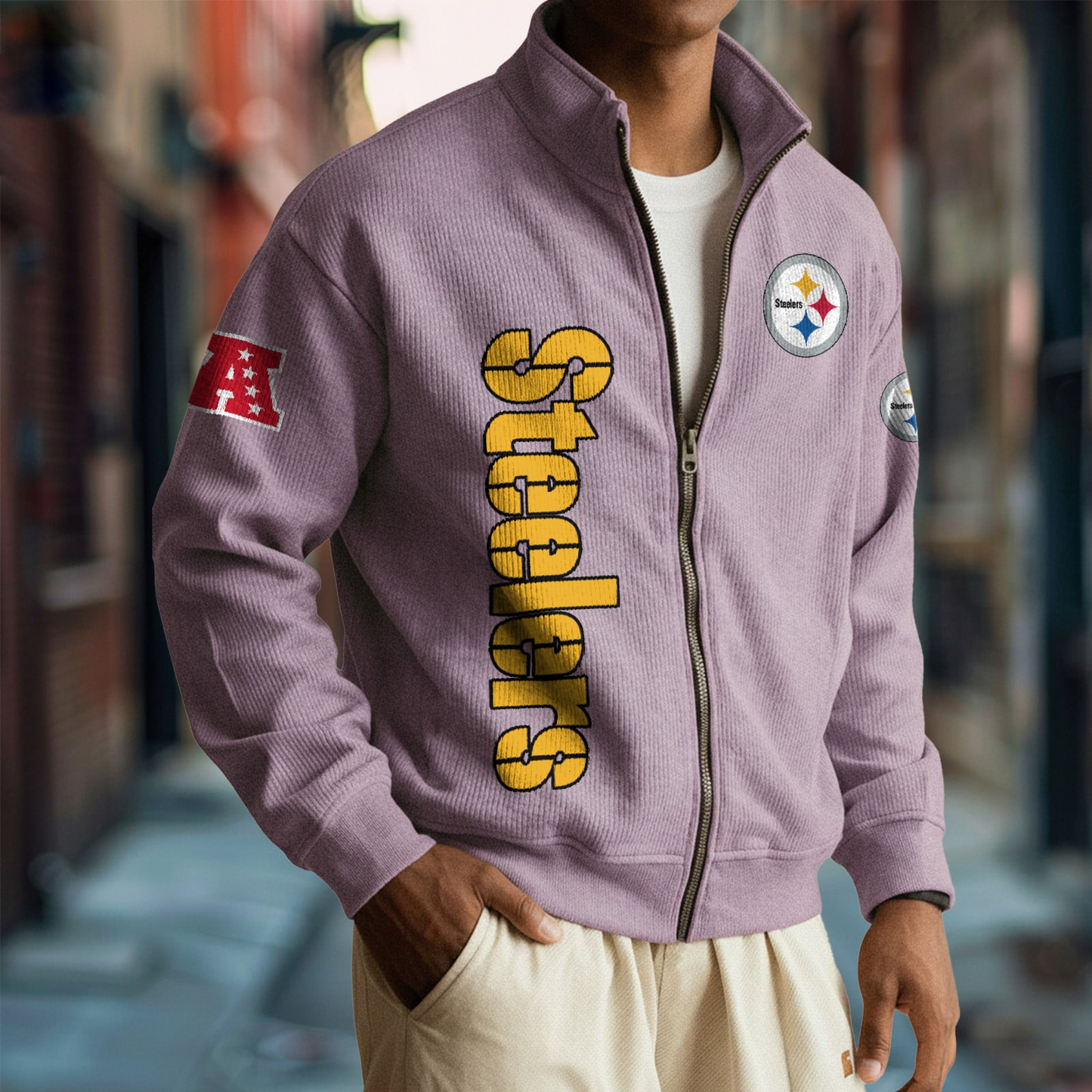 PIT x NFL Corduroy Zip-Up Jacket DatND DVT