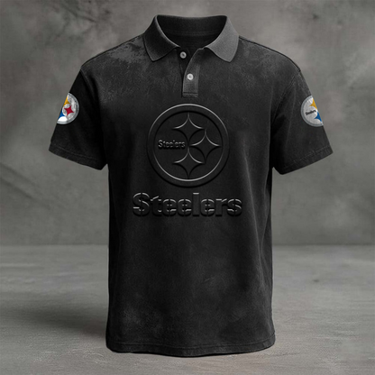 PIT x NFL Embossed Polo Shirt DATND TANTD