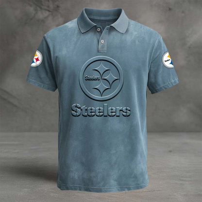 PIT x NFL Embossed Polo Shirt DATND TANTD