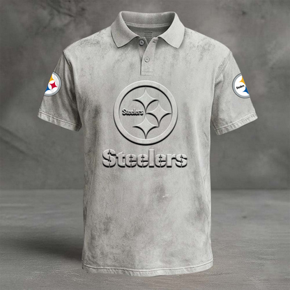 PIT x NFL Embossed Polo Shirt DATND TANTD