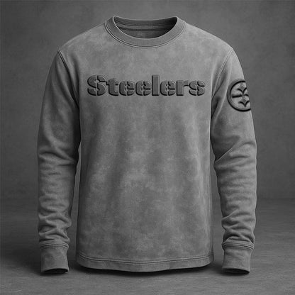 PIT x NFL Embossed SweatShirt DATND TANTD