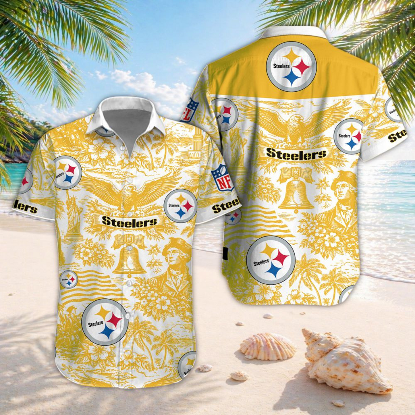 PIT x NFL Hawaiian Shirt 2006