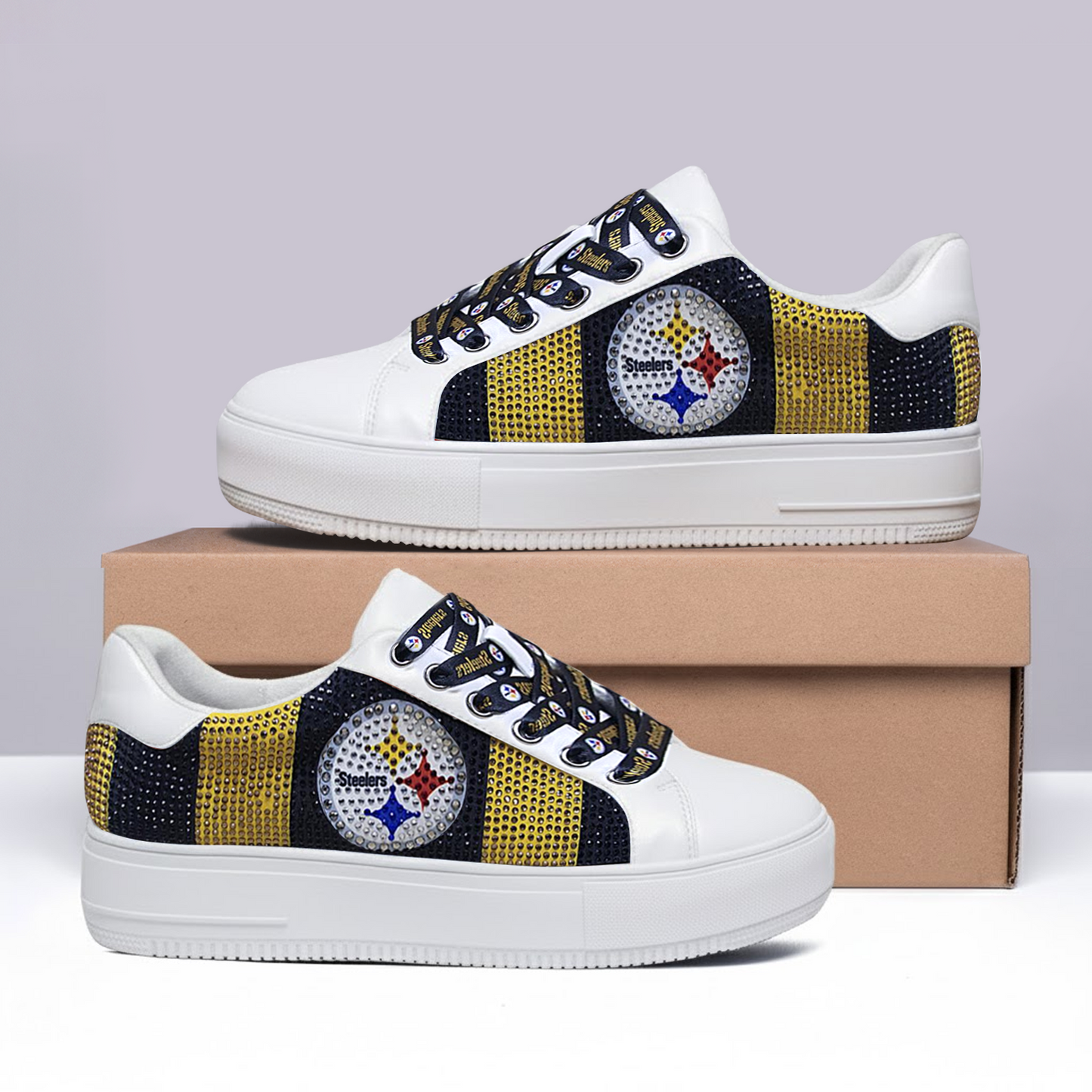 PIT x NFL Lace-Up Sparkle Sneaker DatND DVT