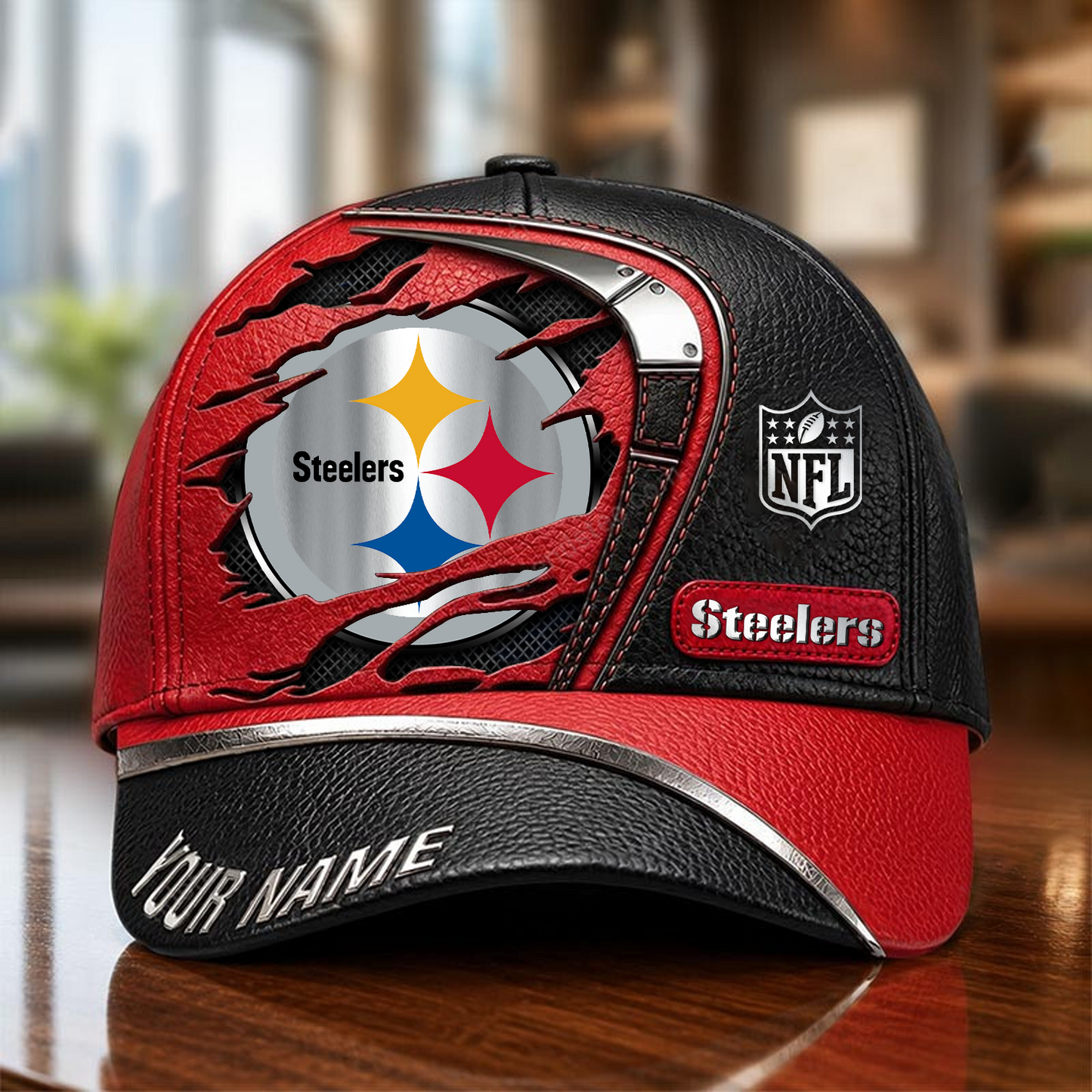 PIT x NFL Premium Multicolor 3D Cap 200626
