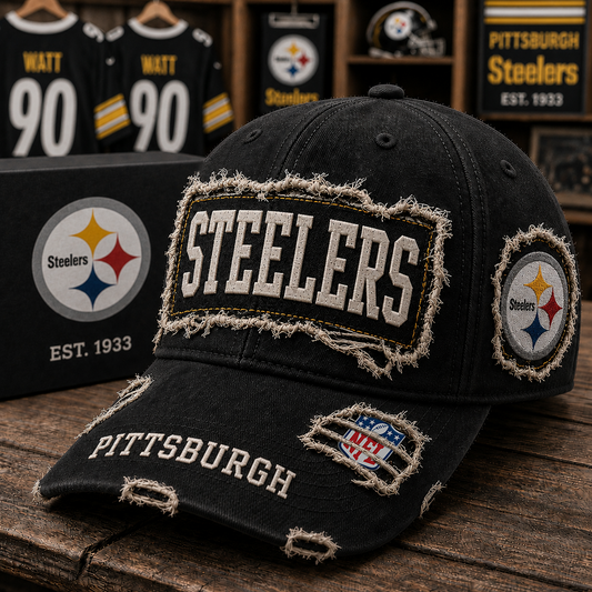 PIT x NFL Premium Patch Cap 1806