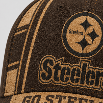 PIT x NFL Premium Vintage Leather Personalized Cap for Loyal Fans