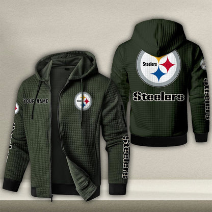 PIT x NFL Quilted Zip Hoodie DatND DVT