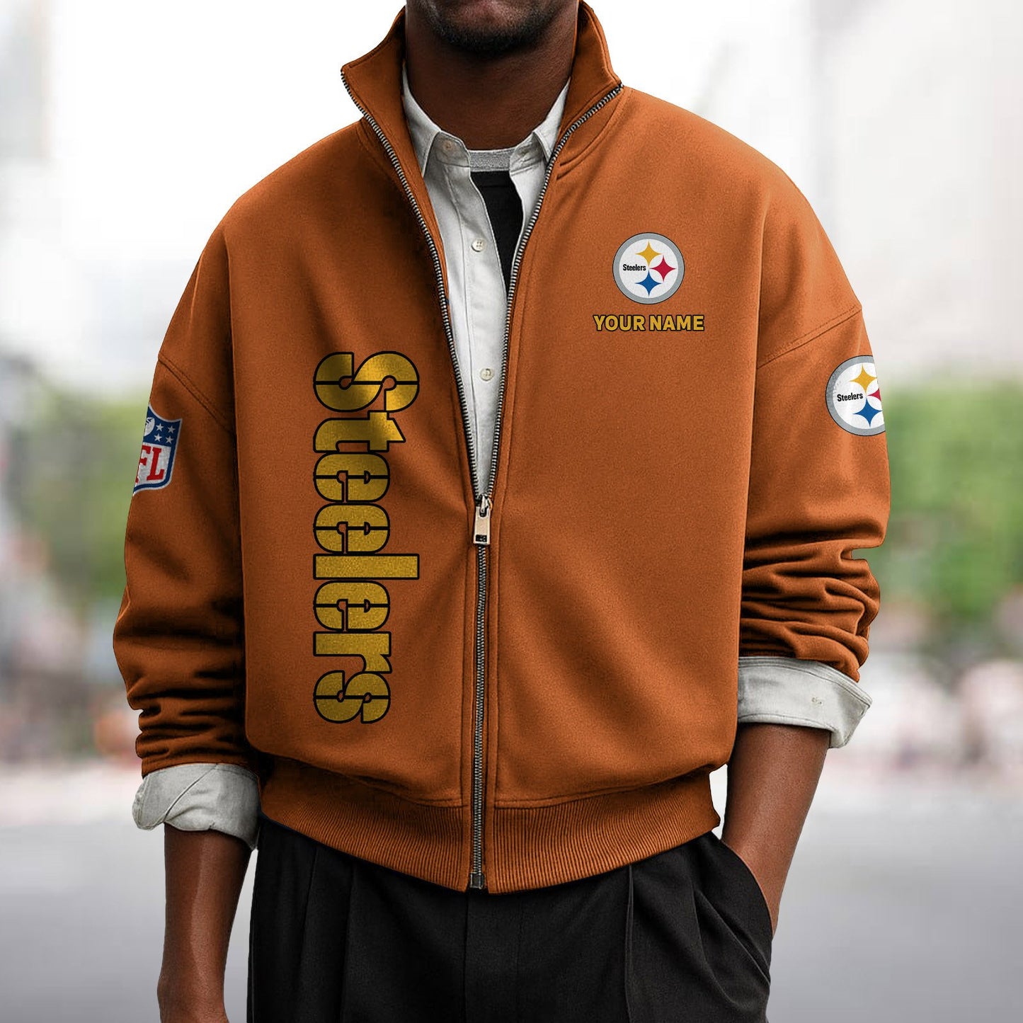 PIT x NFL Sweatshirt Full Zip DATND TANTD